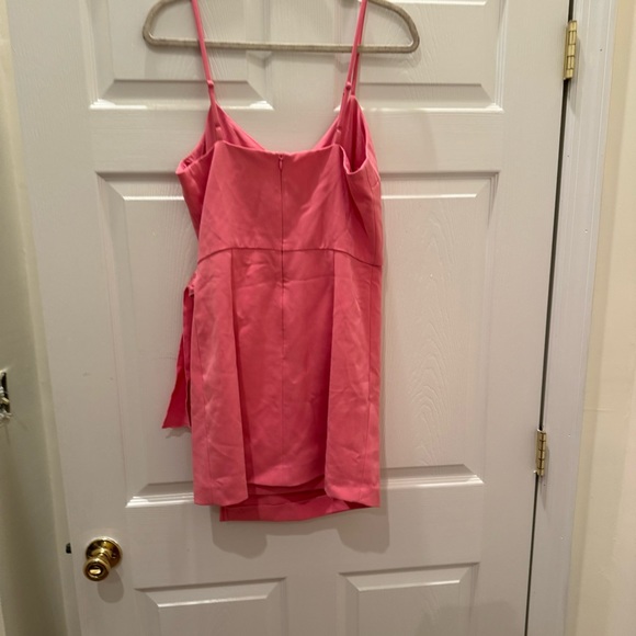 French Connection Whisper Womens Side Tie Short Mini Dress - Picture 3 of 3